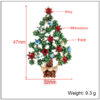 Christmas Tree Brooch Pin Women Girls Jewelry - Image 7